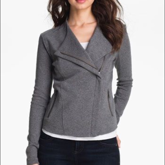 Moto Gray Jacket - Picture 2 of 11